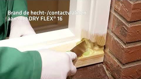 Instructievideo DRY FLEX 16 | Verf.nl