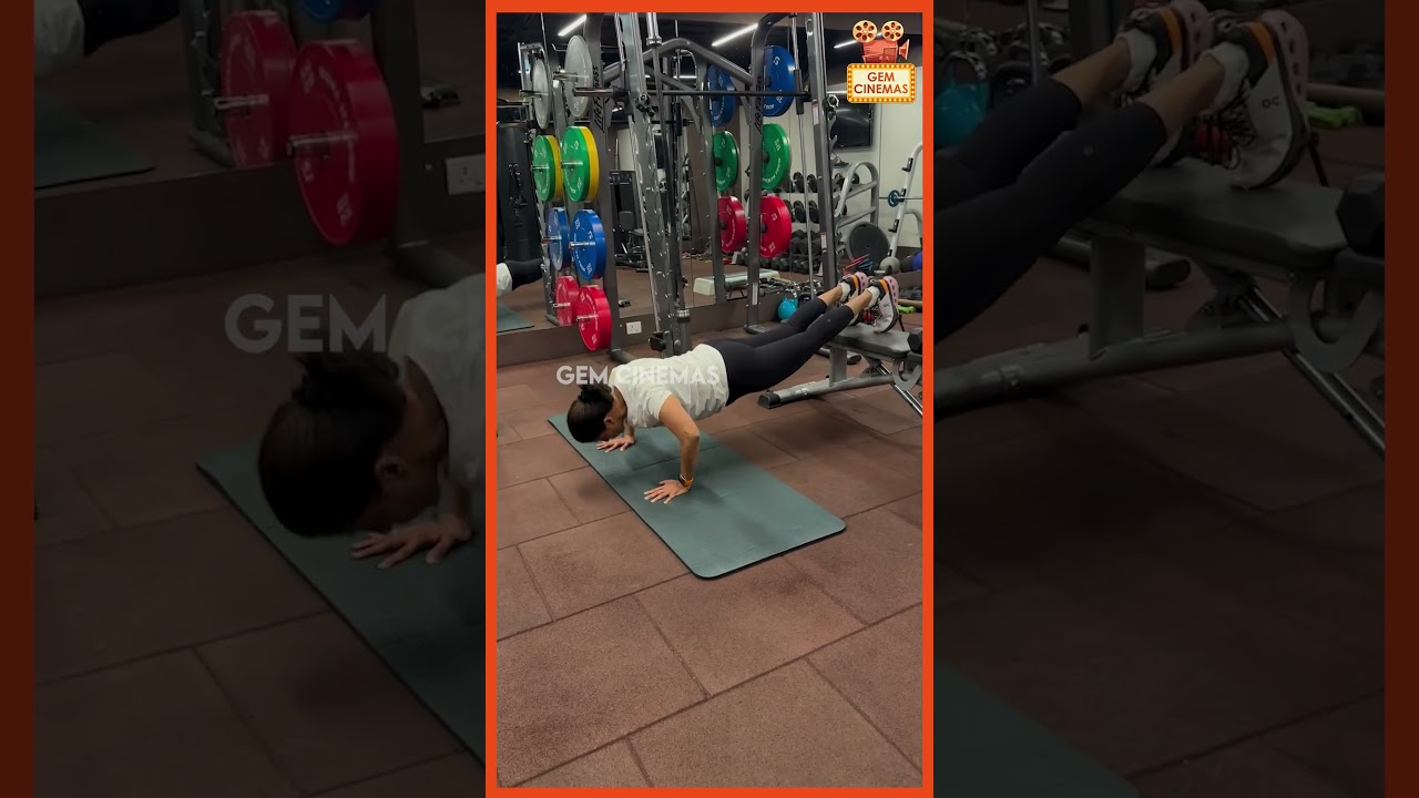 Actor Nadhiya Gym Work out 💪💪 | health | wellness | fitness | selfcare