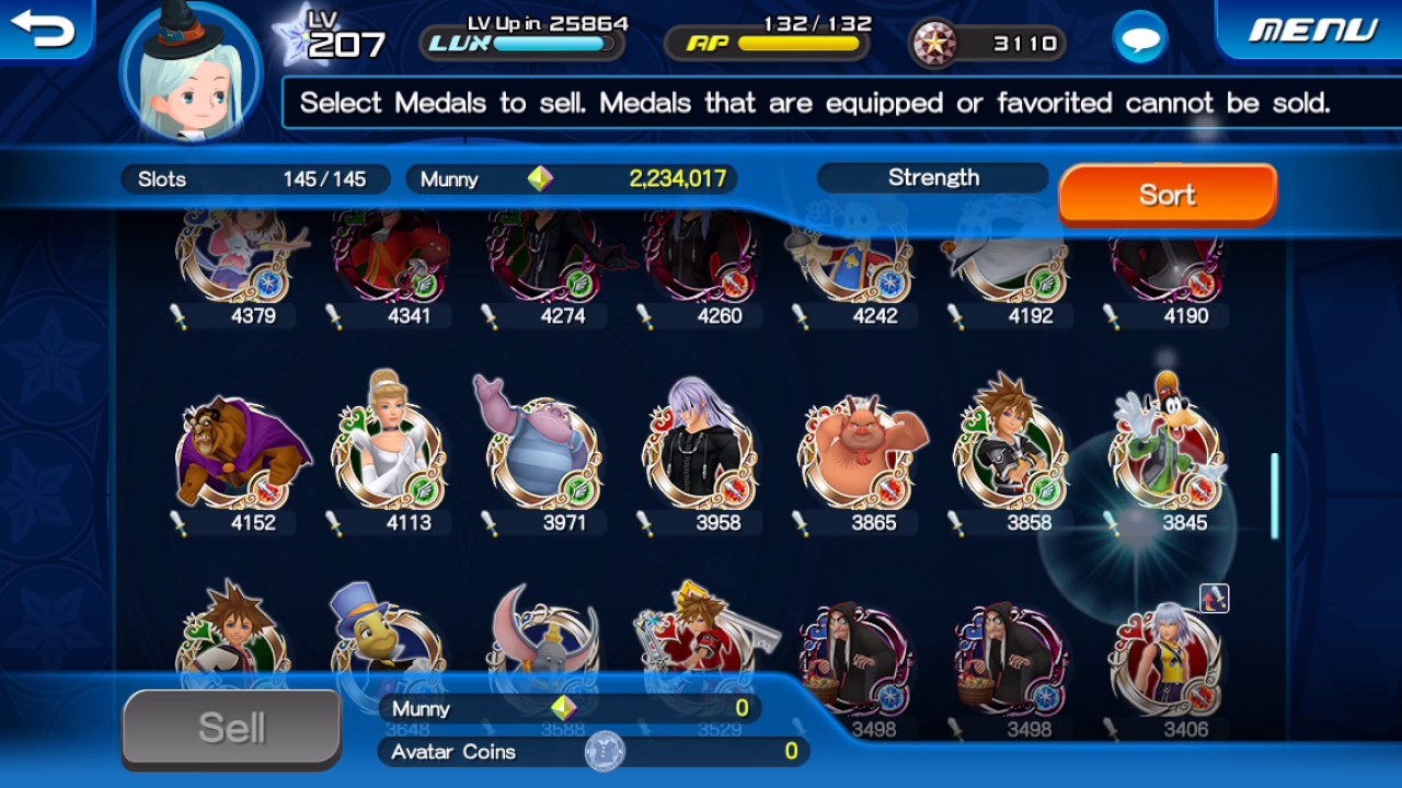Push 3000 jewels Epic Medal Carnival riku