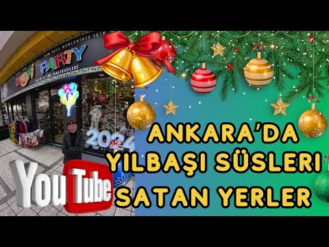 ⭐️Ankara Yılbaşı Süsleri