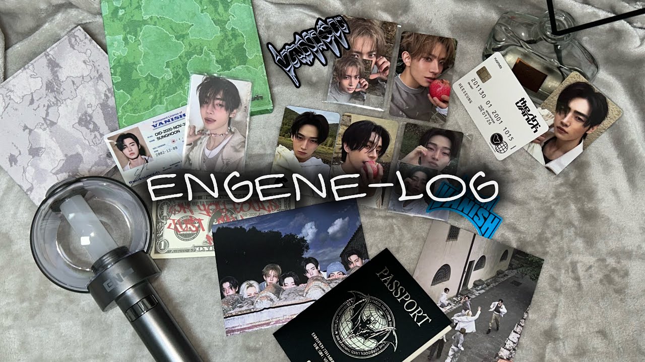 [엔진로그] 미당첨 아티스트의 분노의 택배깡 | THE SIN : VANISH | 앨범깡 | 엔진봉 | 포카깡