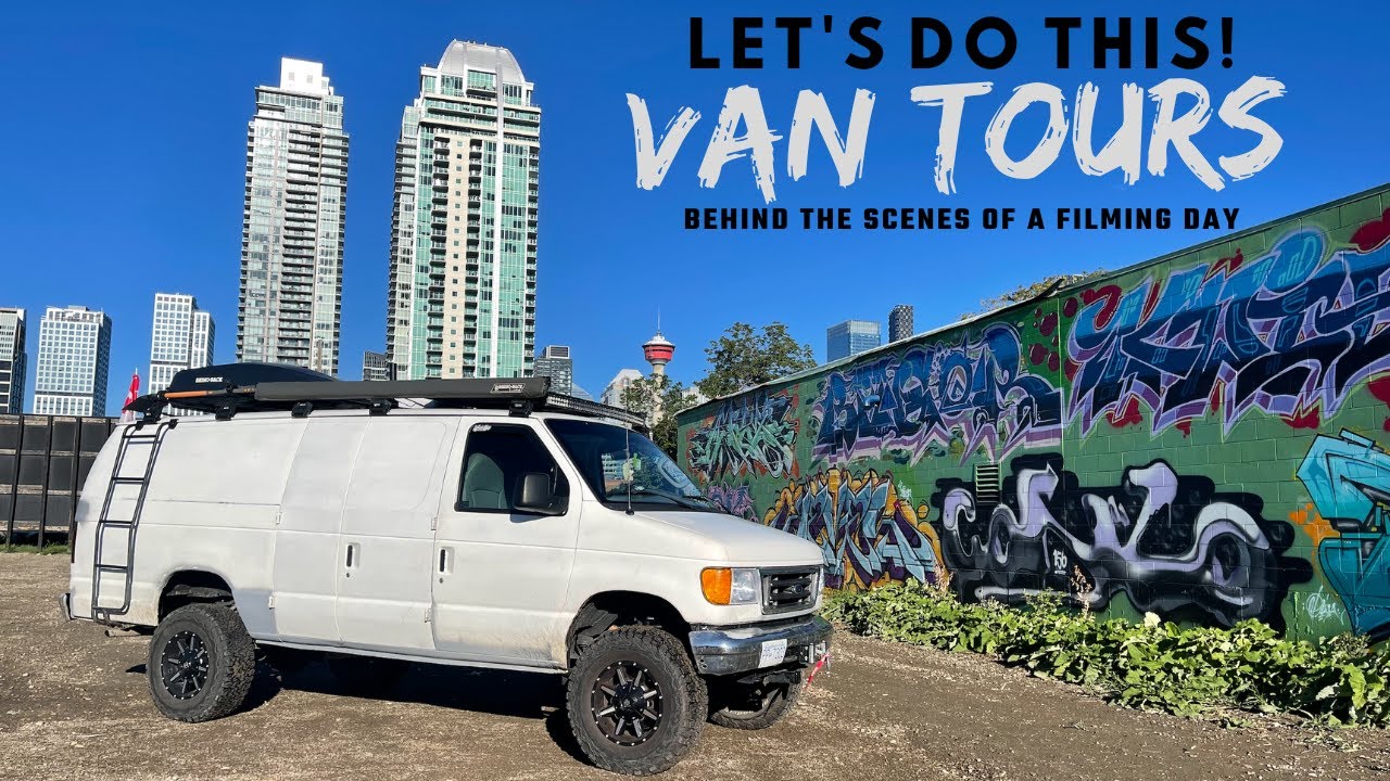 Жители фургонов, простые самодельные постройки + съёмки ТУРОВ НА ФУРГОНЕ. Калгари, давайте сделае...