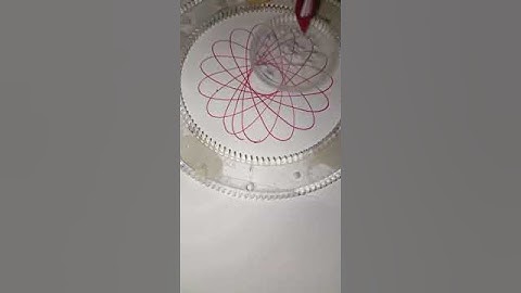 SPIROGRAPH #art #spirograph #asmr