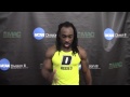 2015 MAC Indoor Track & Field Championships: Men's 60 Meter Dash Interview