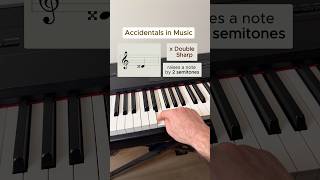Accidentals in Music🎶 #music #musiclesson #musictutorial #musictheory #learnmusic