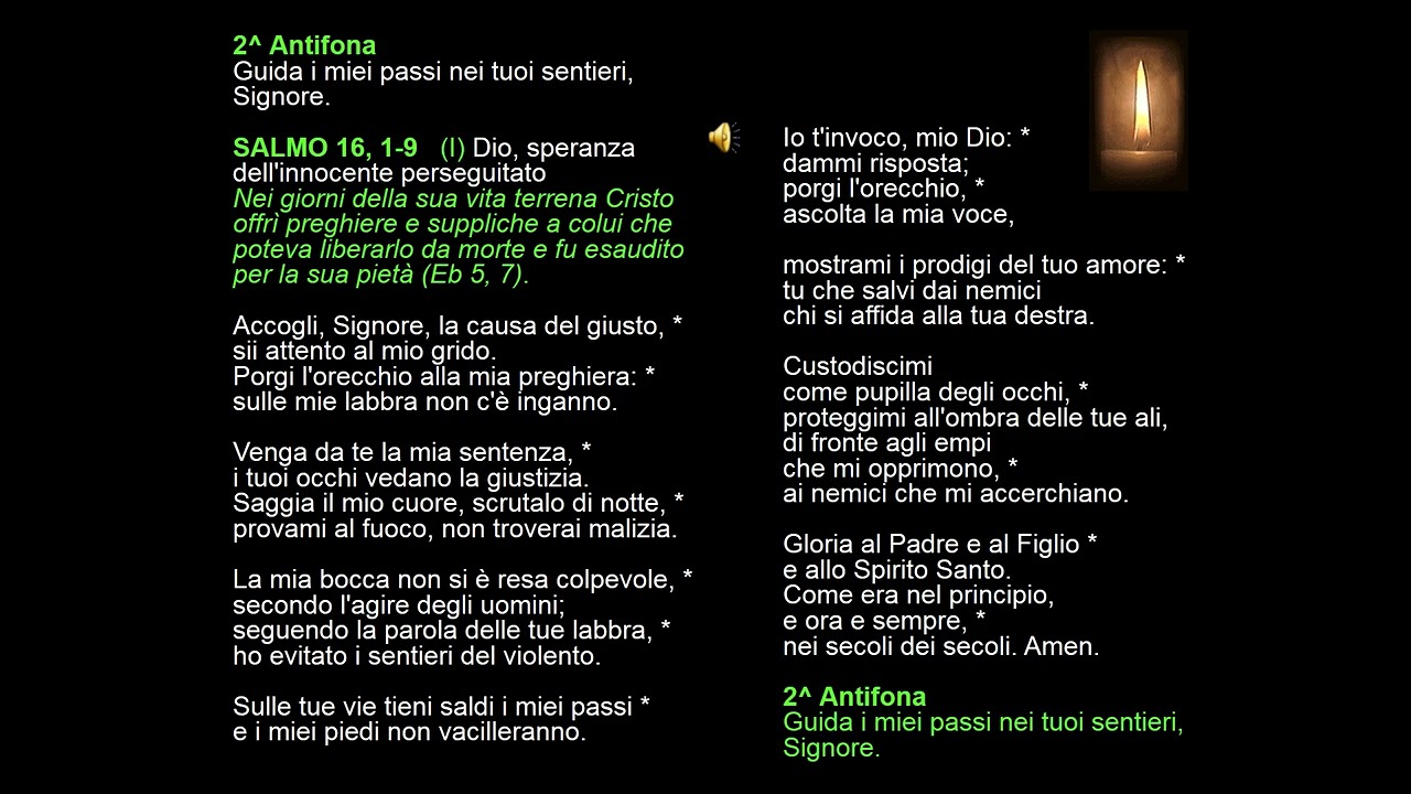 Ora Media I sett Salterio Tempo Ordinario Mercoledi 14gen026