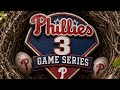 Phillies Series Recap SF3N