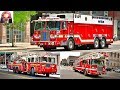 Fire Trucks Responding Compilation Part 2 - BEST OF 2017 - Lights, Sirens, Air Horns