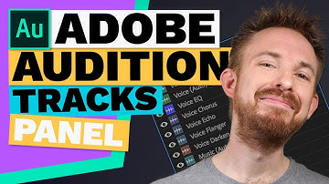Adobe Audition - Tracks Panel (New Feature)