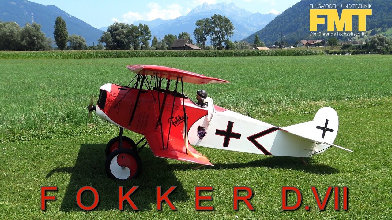 1/9 Scale German WW-I Fokker D-VII Biplane Plans Instrucions 37ws Templates 