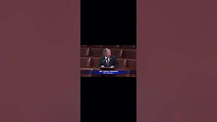 Congressman Lamborn (CO-05) speaks on the House floor in support of the H.R 6395, the FY 2021 NDAA