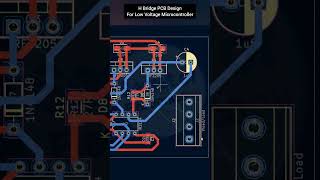 H Bridge PCB Design for Low Voltage Microcontroller