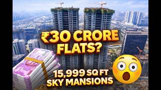 Hyderabad’s MOST EXPENSIVE Flats? | DSR The Twins | 15,999 Sq Ft Luxury#hyderabad #construction