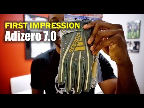 adizero 7. football gloves