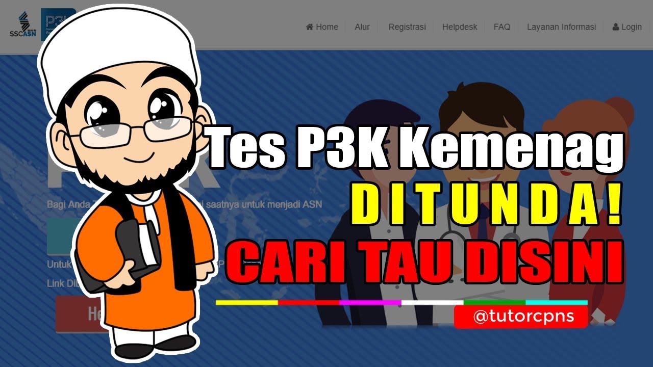 Tes P3K Kemenag Ditunda | Tes Seleksi P3K | P3K 2019 Tahap 1 - YouTube