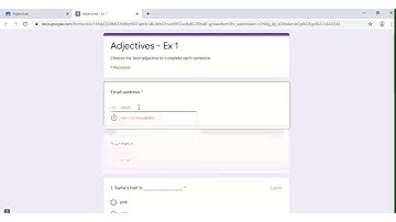 Tutorial: How to submit an assignment with Google Forms
