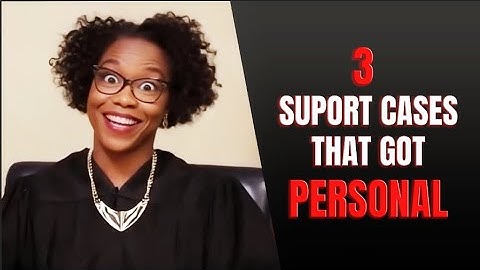“3 PARENTS CAUGHT HIDING MONEY IN CHILD SUPPORT COURT!!”