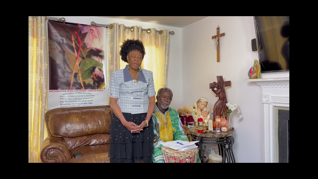 36e anniversaire  apparitions de la T.S.V MARIE NSIMALEN-YAOUNDE CAMEROUN AFRIQUE 12 ,13 MAI /2022