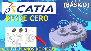 Curso de CATIA V5 desde CERO (BÁSICO COMPLETO) | Modelado 3D en CATIA V5