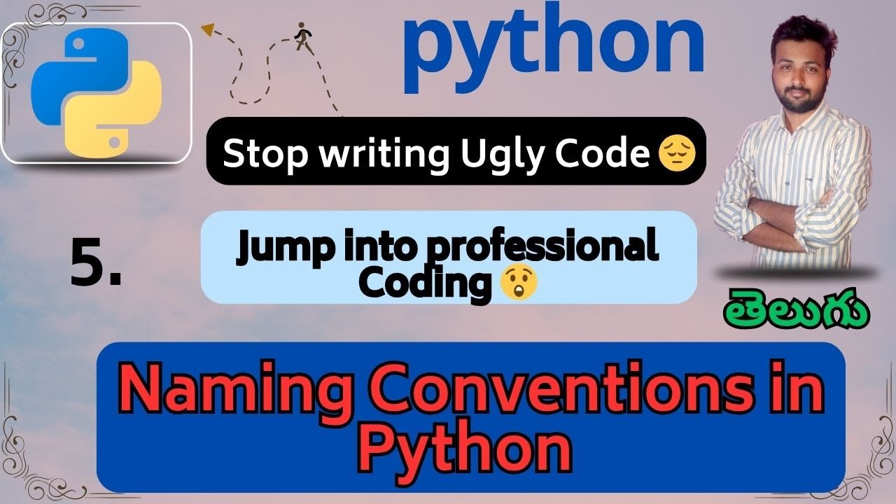 Naming Conventions in Python || Professional Coding || Developer must ...