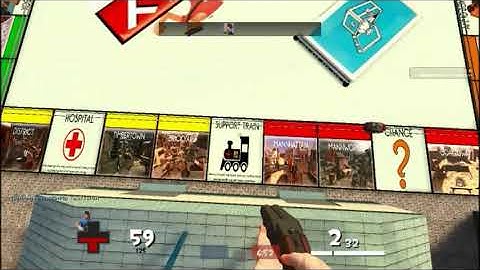 TF2 Map Developing | koth_monopoly_v1 (Early version) Gameplay | Space