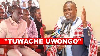 Listen to what Ndindi Nyoro told Ruto face to face in Narok infront of Raila!