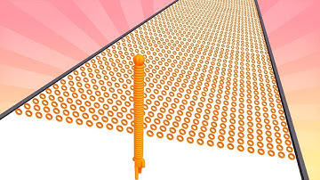 New Satisfying Mobile Game Roof Rails Play 9999 Levels Tiktok Gameplay Walkthrough Android,iOS