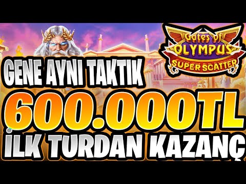 GATES OF OLYMPUS SUPER SCATTER ⚡1000 TÜRKÇE ⚡ +600.000 TL İLAÇ GİBİ KAZANÇ OYUNU CÖZDÜK GİBİ