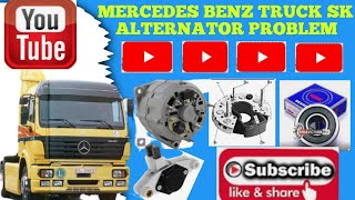Mercedes Benz Truck Sklb Alternator Removal & Repair & Fitting Dynamo Check Kaise Karen