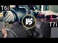 Best DSLR for Indie Filmmaking? Canon EOS T6i vs T7i Review 2019