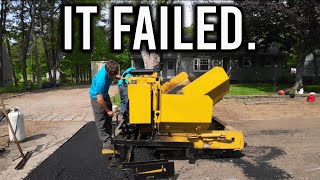 My CHEAP Marketplace Paver's First Job...