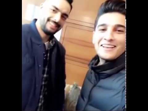 محمد عساف يلتقي بالملحن حسن الشافعي و الفنان أحمد فهمي في مطار القاهرة