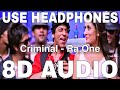 Criminal 8D Audio Ra One Shah Rukh Khan Kareena Kapoor Akon Vishal Dadlani Shruti Pathak Criminal 8D Audio Ra One Shah Rukh Khan Kareena Kapoor Akon Vishal Dadlani Shruti Pathak