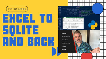 Migrate Data from MS Excel to SQLite and Back Again