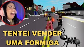 BRIGUEI COM TODA POLÍCIA DE BROOKHAVEN E ME DEI MAL 🥲 | TENTE NÃO RIR 🤣