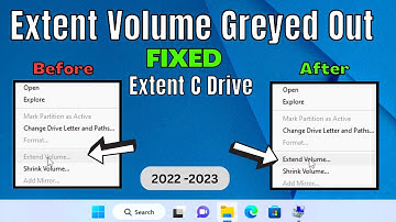 (FIX) Extend Volume Option Greyed Out In Windows 10/11 | Extend C Drive