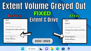 (FIX) Extend Volume Option Greyed Out In Windows 10/11 | Extend C Drive screenshot 4