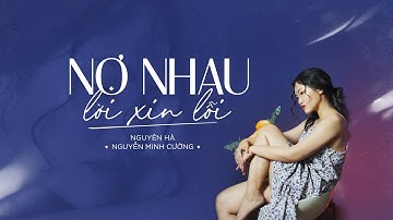 NGUYÊN HÀ | NỢ NHAU LỜI XIN LỖI | St : Nguyễn Minh Cường | MUSIC DIARY 3 #3 | Live in Studio