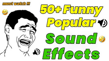 50+ Funny Popular Sound Effects That Most Youtubers Use ( No Copyright )