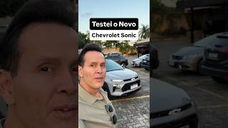 Testei o novo Chevrolet Sonic