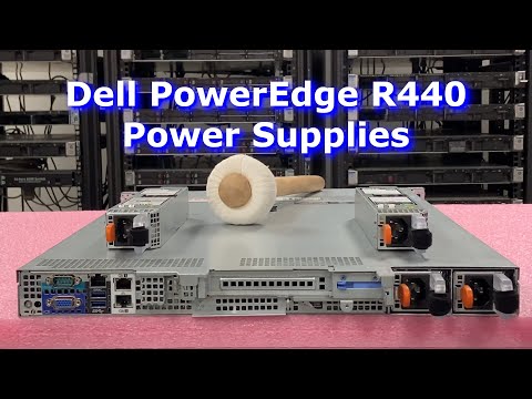 Dell PowerEdge R440 Power Supplies Overview | Power Supplies Options | How to Install Hot swap PSU