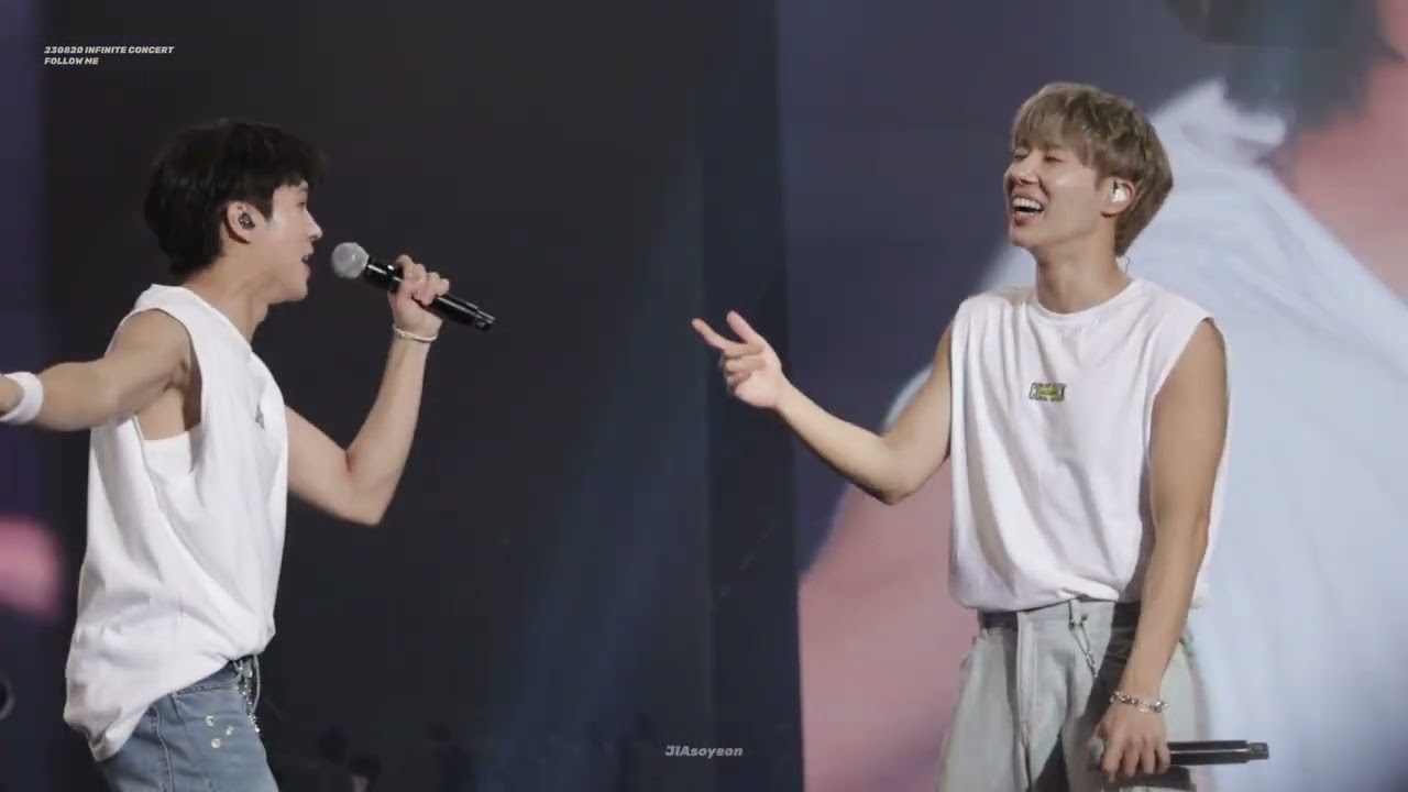 Follow me  성규 우현  focus 230820 INFINITE COMEBACK AGAIN CONCERT Sungiyu Woohyun