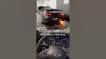 Infiniti Q50/Q60 new ECM & TCM tuning options! (VR30) #racebox #tuned #vr30 #infiniti #ecutek #q60
