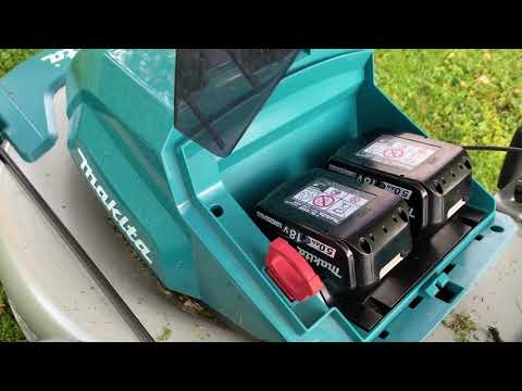 Doppelladegerät Makita Akku Laubbläser 2x18V DUB362Z mit 2 x 5,0 Ah Akkus