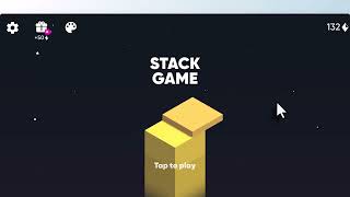 Celebrity Trying to beat my high score on Stack Game Wealth