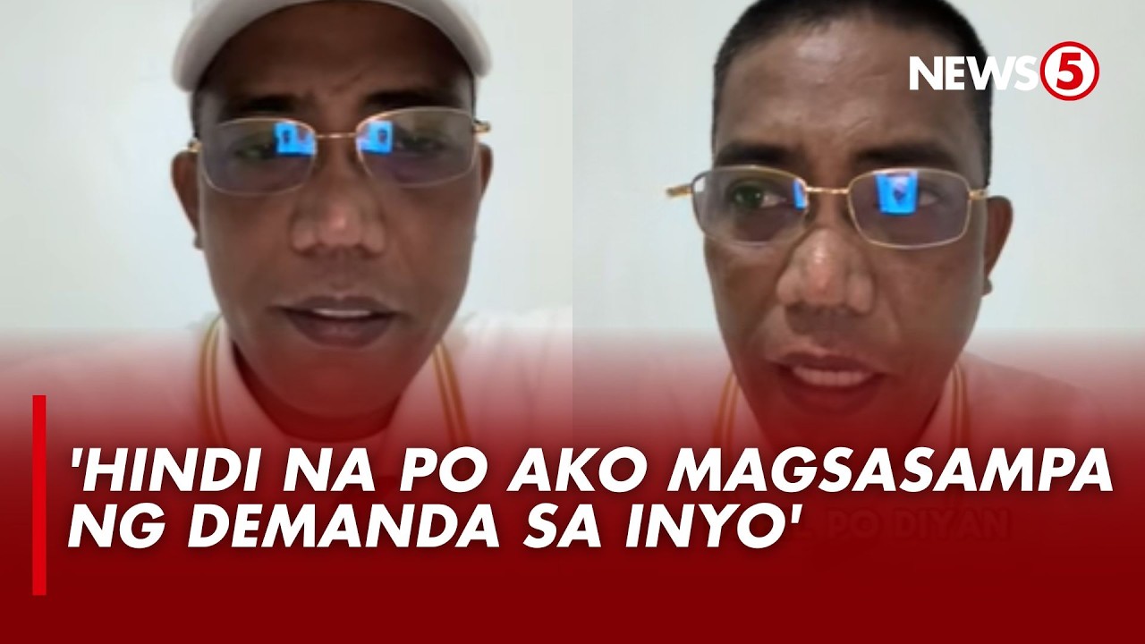 Francis Leo Marcos, may mensahe sa mga pulis matapos makalaya