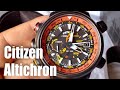 Citizen Eco-Drive Promaster Altichron solar compass watch unboxing and review BN5035-02F