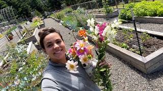 The Garden Is Taking Shape: June Tour and First Flowers