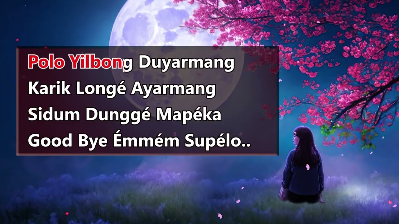 Sai Sai sina Scrolling karaoke video 