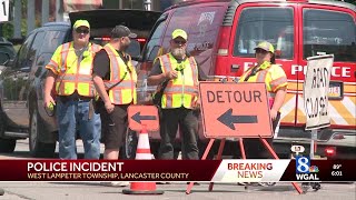 Road closed after police receive tip about possible explosives in West Lampeter Township